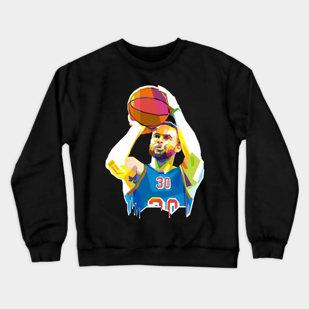 STEPHEN CURRY Crewneck Sweatshirt by Vector Baturaja